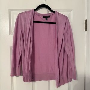 Banana Republic | Light Pink Lavender Open Cardigan | Size M